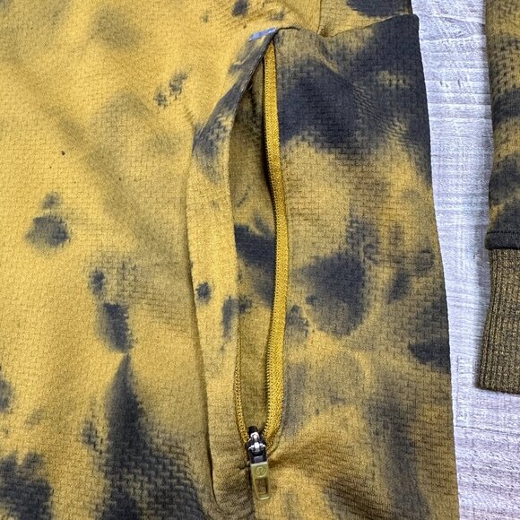 Lululemon Mens Better Everyday Pullover Hoodie XXL Gold Black Camo Tie Dye - Picture 6 of 13